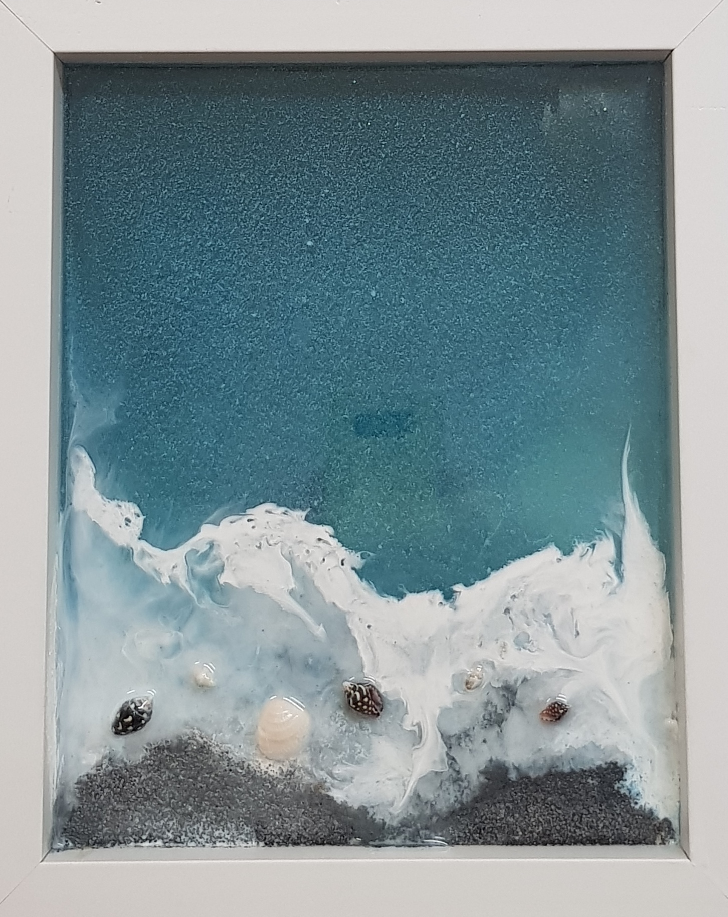 Resin Art _ Tenerife / 23 x 28 cm / 3,500 rsd
