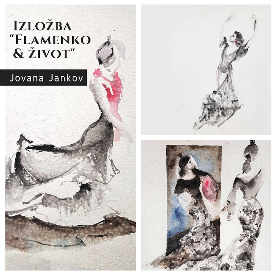 Izložba Jovana Jankov - Flamenko i život